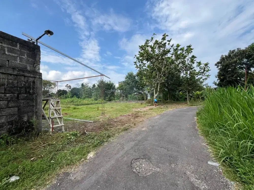 Jl. Plumbon Sleman Jual Tanah Jogja Sertifikat SHM Lokasi Bagus