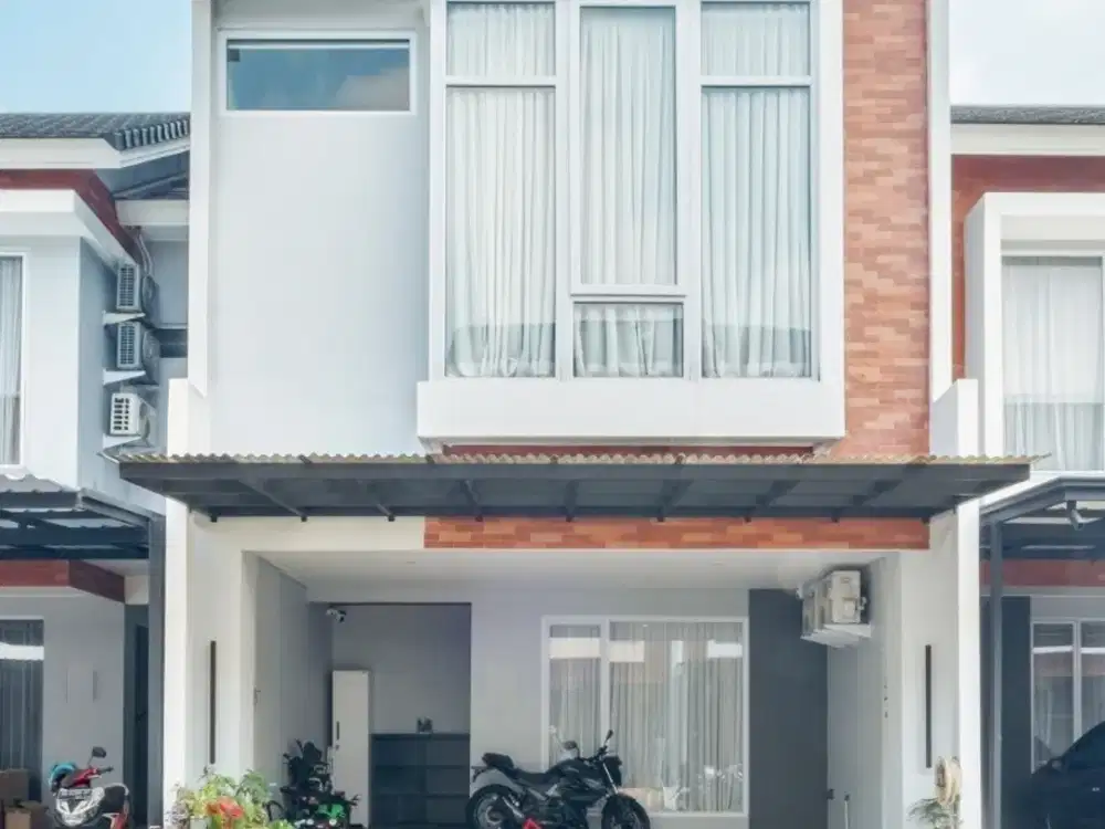 Rumah 3 Lantai Semi Furnished Bebas Banjir di U HOUSE BINTARO JAYA, Sawah Baru, Ciputat