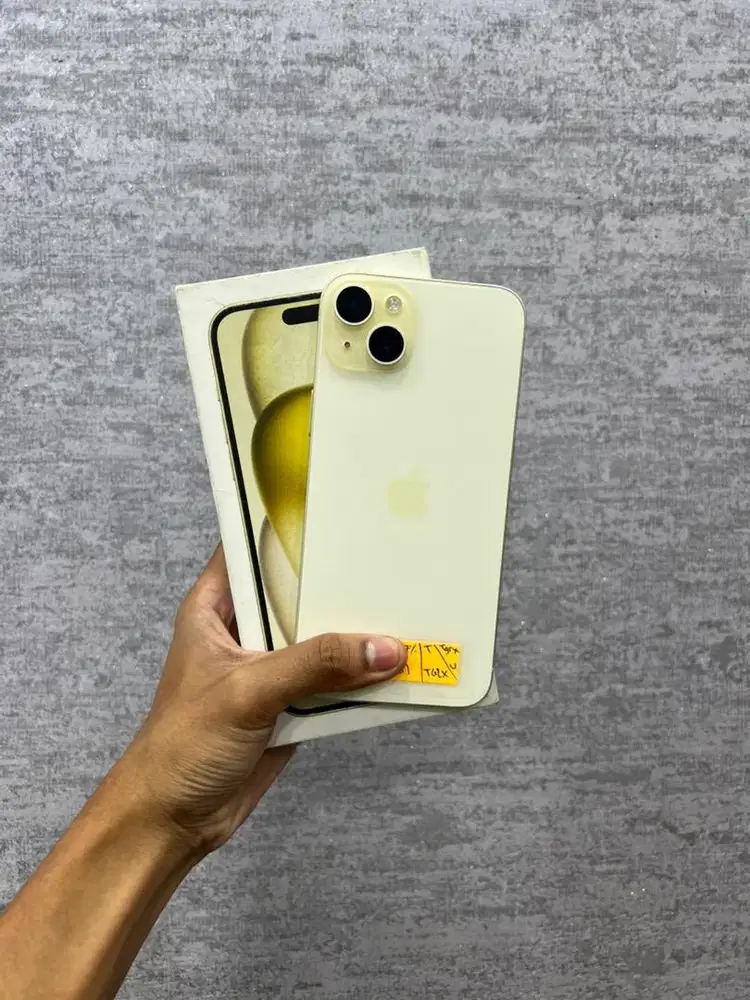 IPHONE 15 PLUS 128GB YELLOW IBOX 2ND