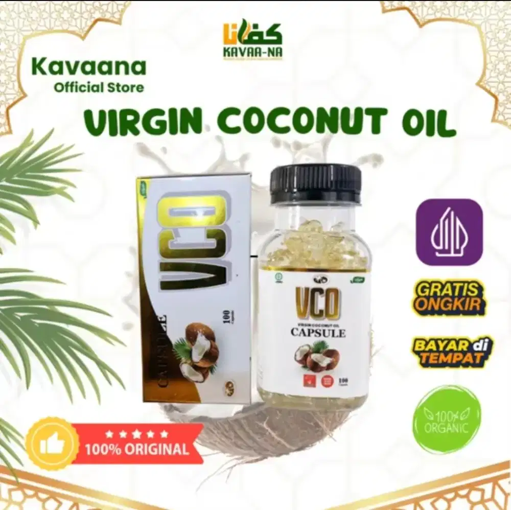VCO Capsule | Virgin Coconut Oil