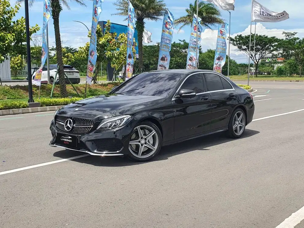 [KM ANTIK !!] MERCEDES BENZ C250 AMG CBU 2015 2014 HITAM W205 C300