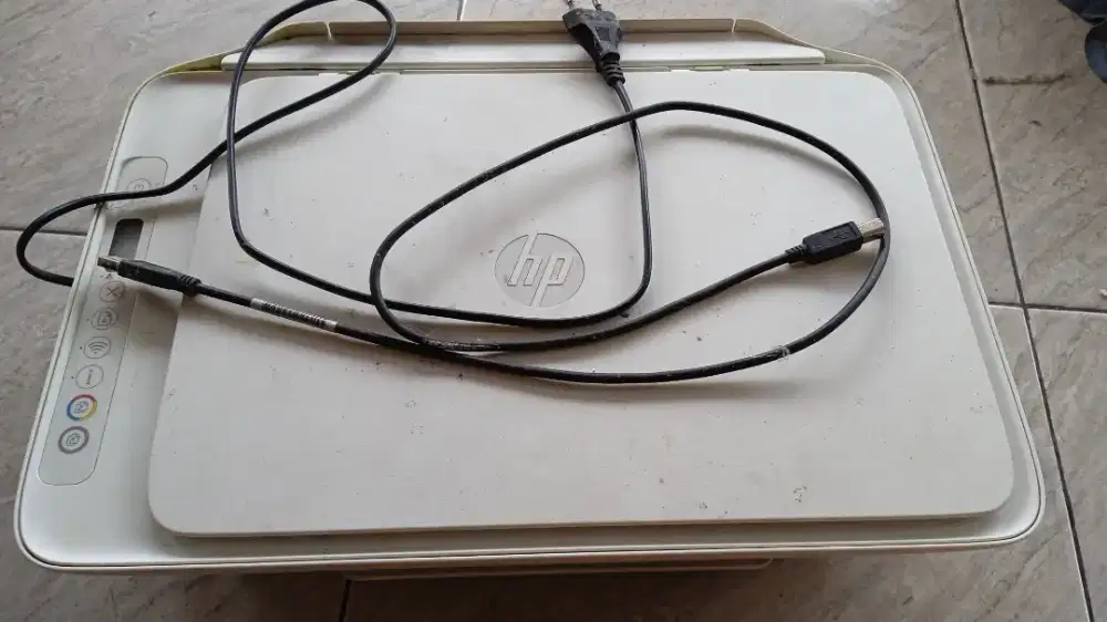 Printer HP Deskjet 2775 (RUSAK/Bahan Kanibalan) + Adaptor Original