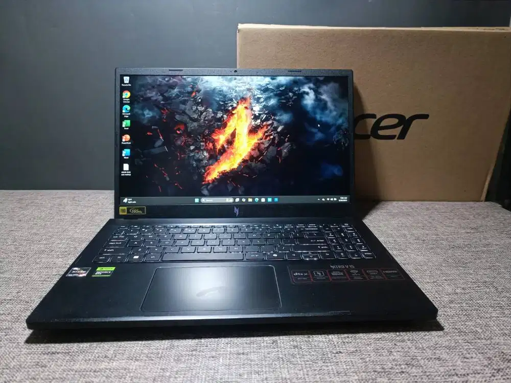 Acer Nitro V15-41 Ryzen 5 6600H 16/512GB RTX 3050 6GB FHD 165Hz Garans