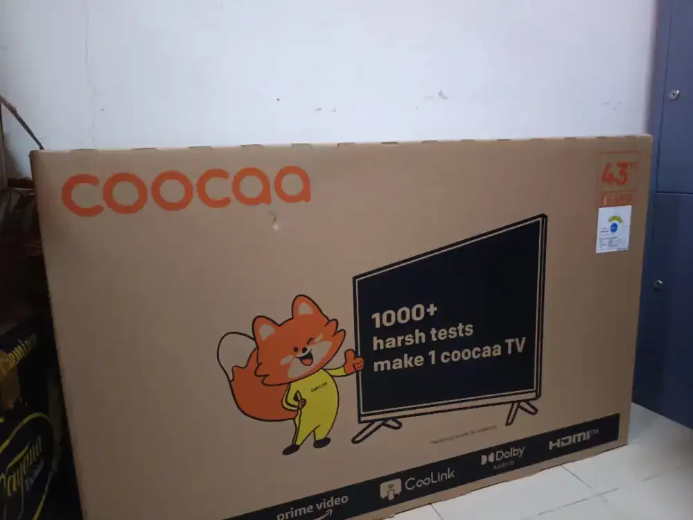 Coocoa 2K LED Smart TV 43S3U 43inch