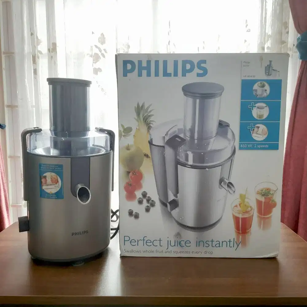 (PRELOVED) (SALE) Philips Juicer Blender TIPE HR-185850 640W 2SPEED