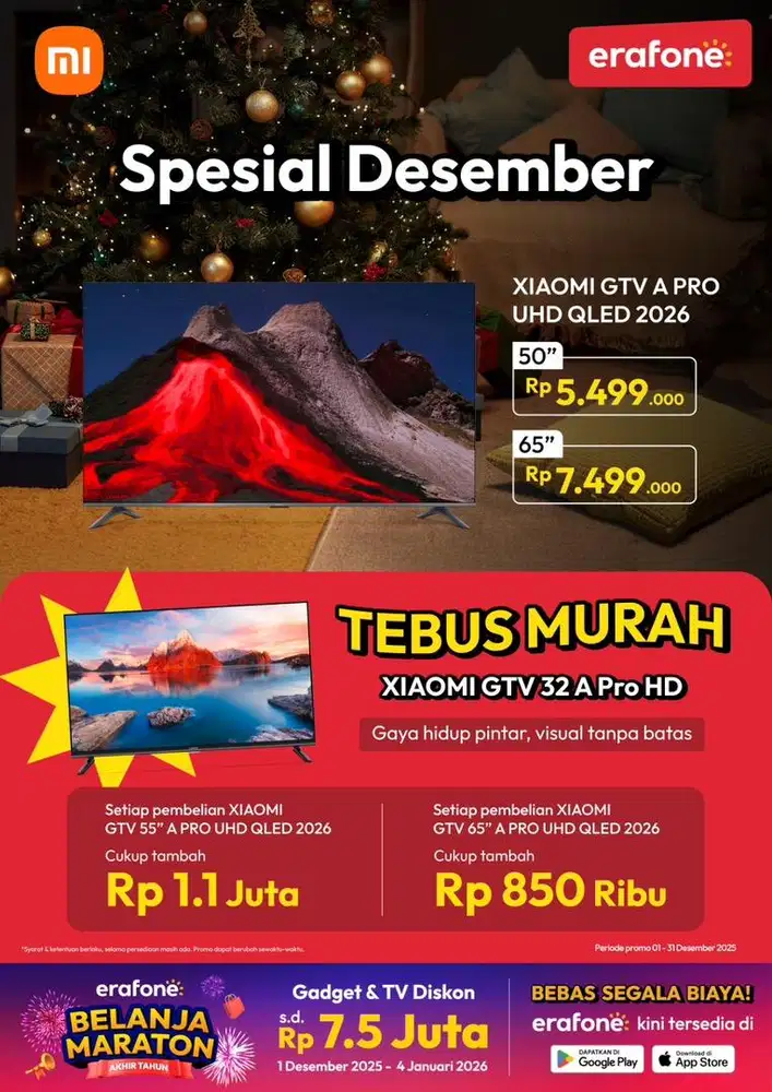Beli tv bisa dpt tebus murah tv hanya 850rb aja