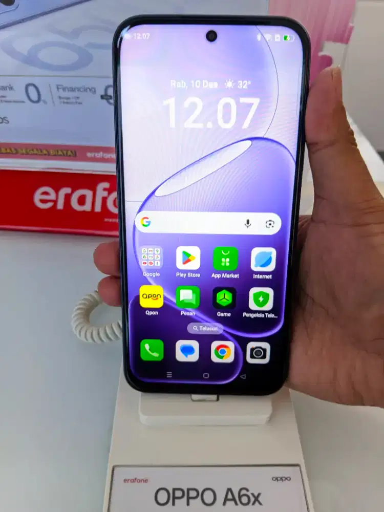 Ready Stock HP Oppo A6X terbaru. Bisa pakai Spaylater