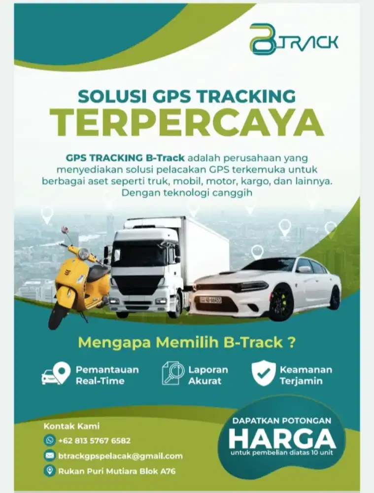 Lowongan Sales Marketing GPS Tracker