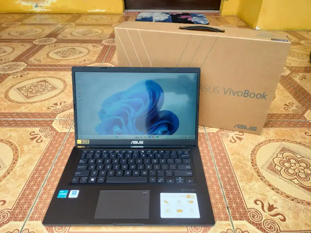 Asus A1400EA Core i3 Gen 11 SSD Keyboard Backlit Fullset Dus