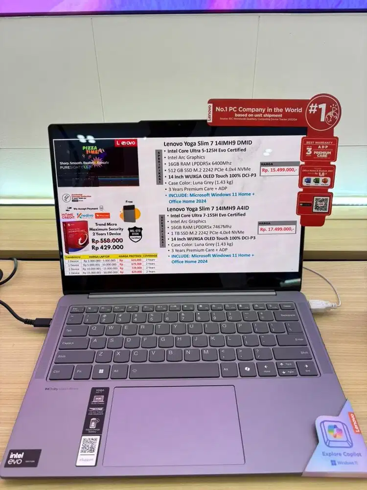 Lenovo yoga slim 7 14IMH9 DMID