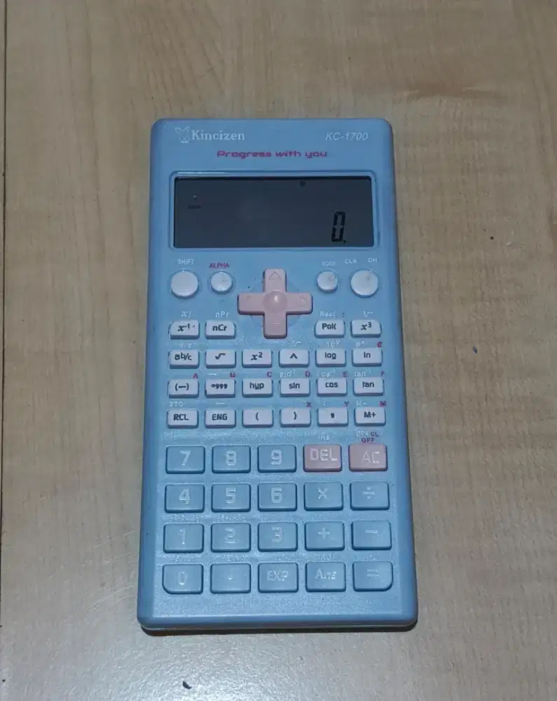 Kalkulator Scientific Warna Biru Muda -HSC2025