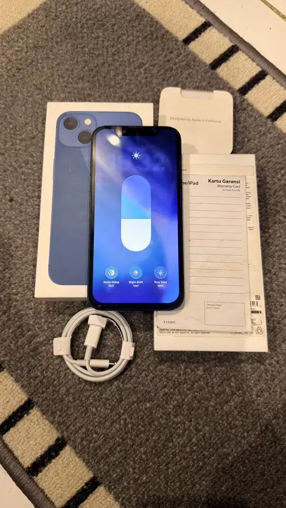 Dijual Iphone 13 Black 256GB Resmi Ibox Lengkap