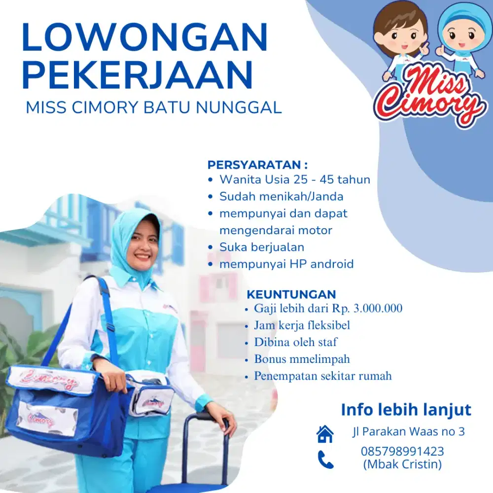 Jualan produk dengan waktu yang fleksibel