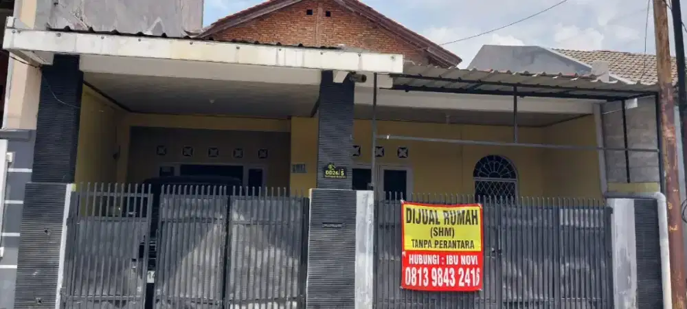 Dijual Rumah Siap Huni  SHM