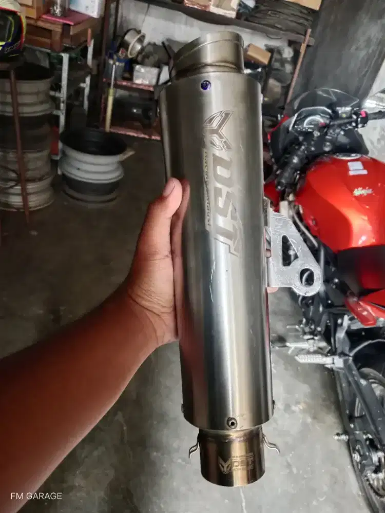 Silincer knalpot inlet 50 cbr ninja 250 gsx satria