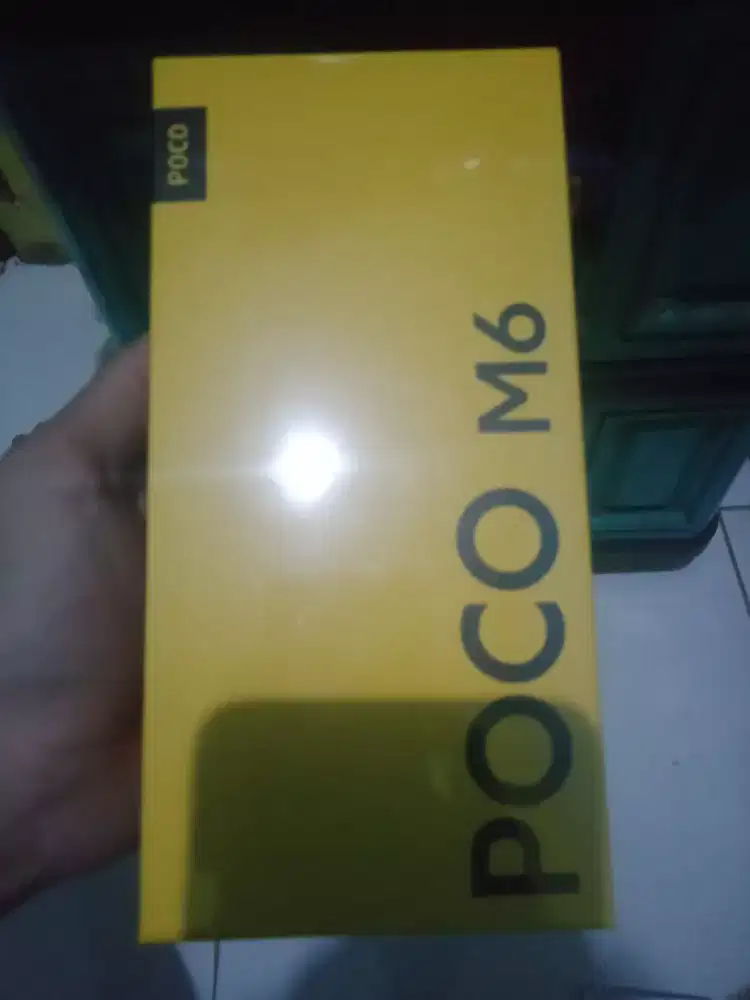 Jual HP xiaomi poco M6 8/256 edisi salah beli