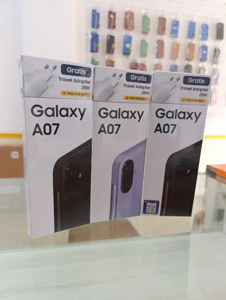 Samsung a07 4/128gb garansi resmi cash & kredit
