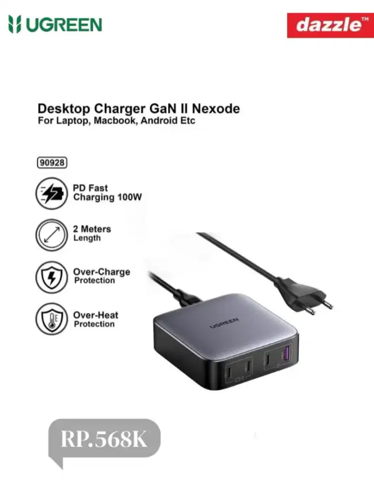 Ugreen desktop charger GaN ll Nexode