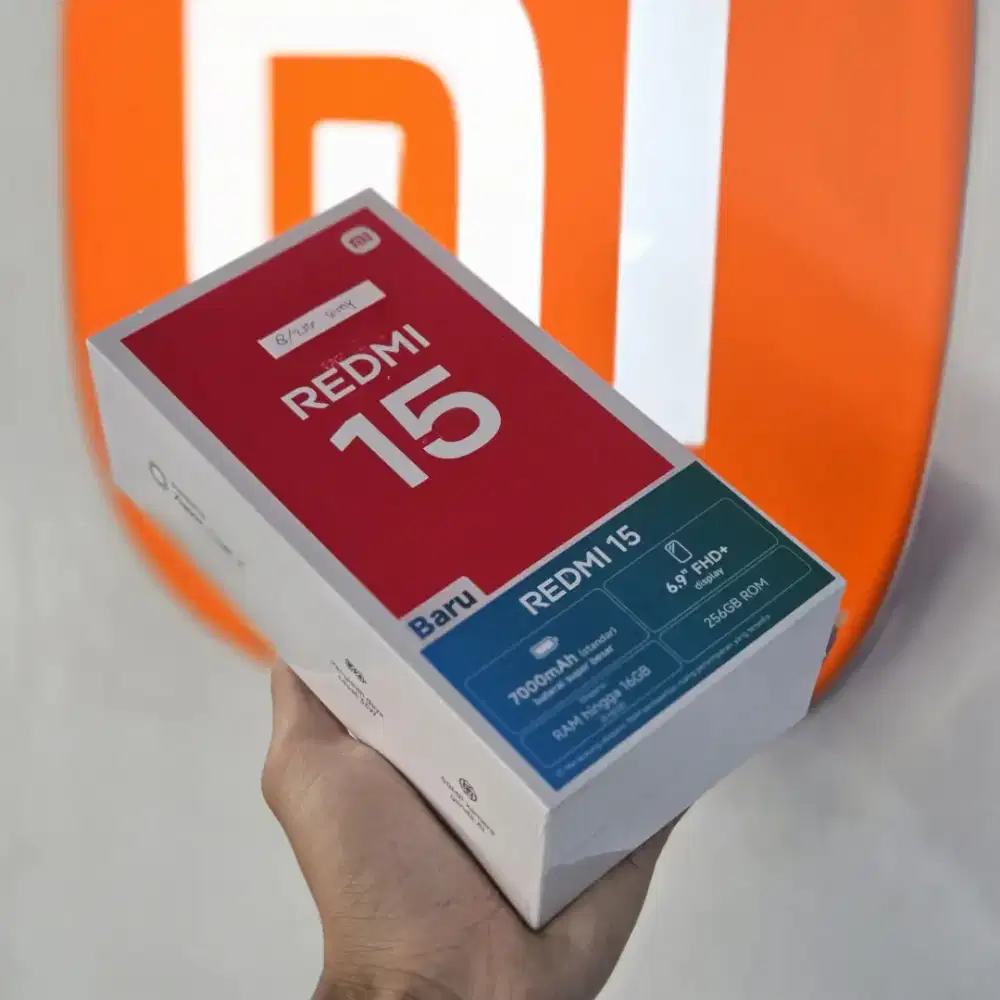 Redmi 15 8/256 cod gratis ongkir