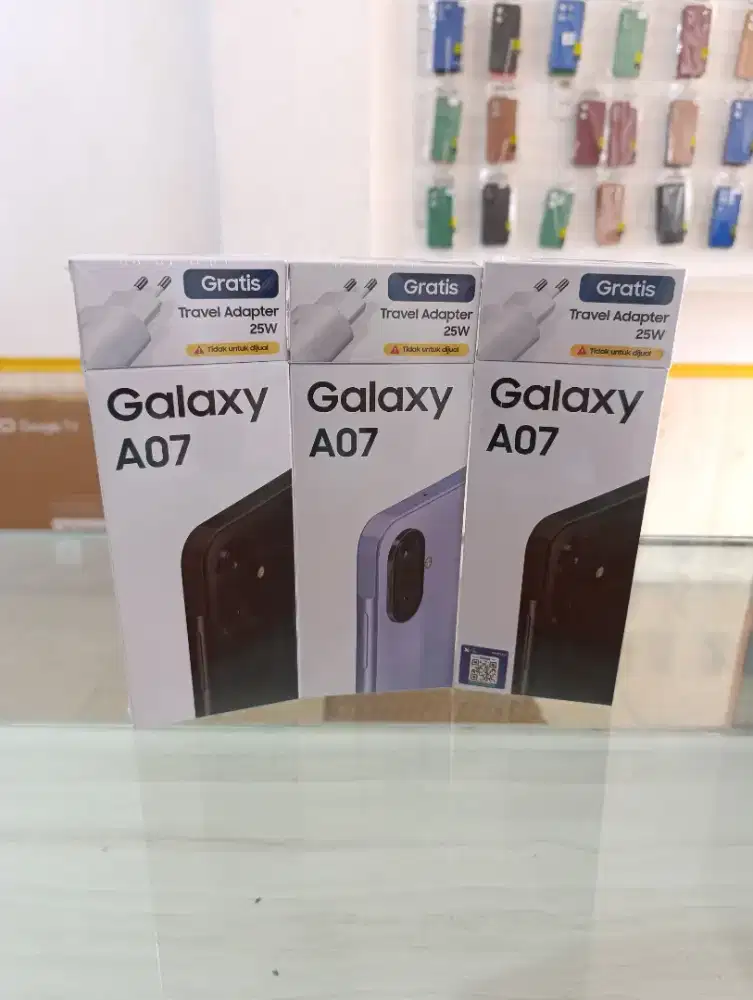 SAMSUNG A07 4/128GB GARANSI RESMI BISA CASH & KREDIT