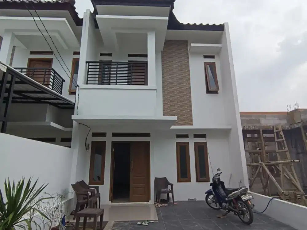353 Rumah Baru 2 Lt Cantik dan Strategis Dalam Mini Cluster di Ciputat
