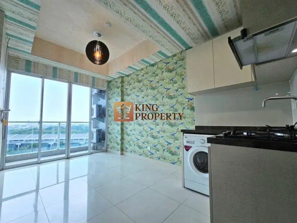 Di Bawah Harga Pasaran! Dijual Apartemen Puri Mansion 2BR Semi Furnish Bersih & Rapi Dekat Lippo Mall Puri Indah & Tol JORR Jakarta Barat