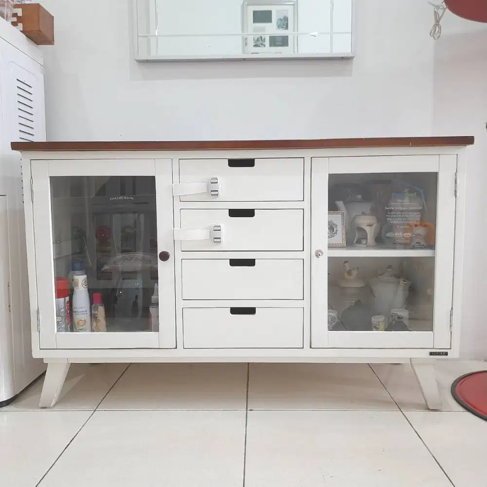 Kalia Drawer Kabinet Display  Kabinet Drawer Minimalis Cabinet 2 Pintu