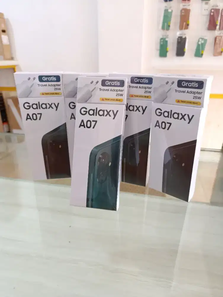 Samsung a07 8/256gb garansi resmi cash & kredit