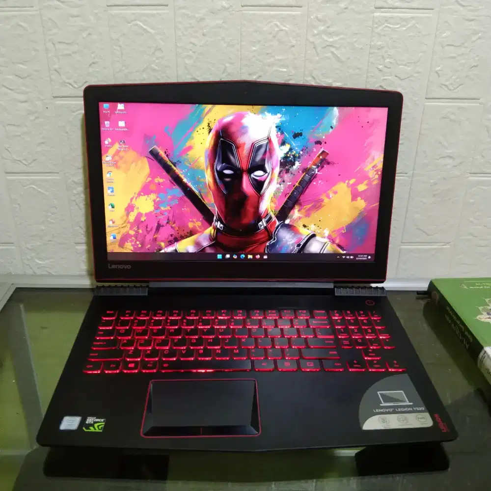 Lenovo Legion y520 core i7 VGA GTX 1050TI ram 8gb sdd nvme 512gb