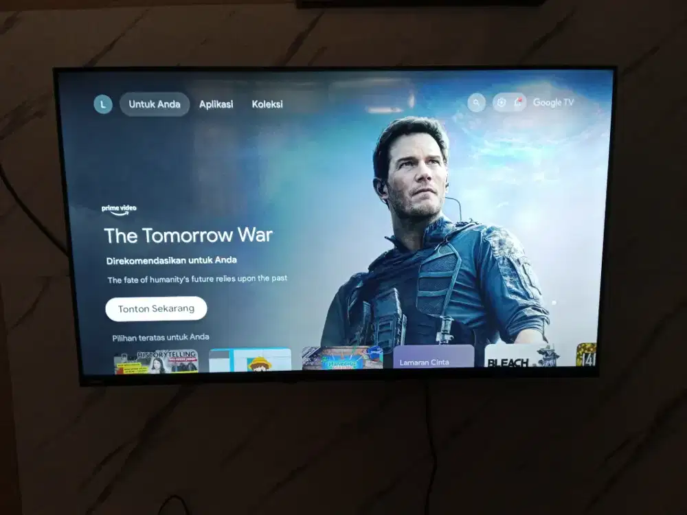 Coocaa Google Tv 43inch Fullset Masih garansi super mulus