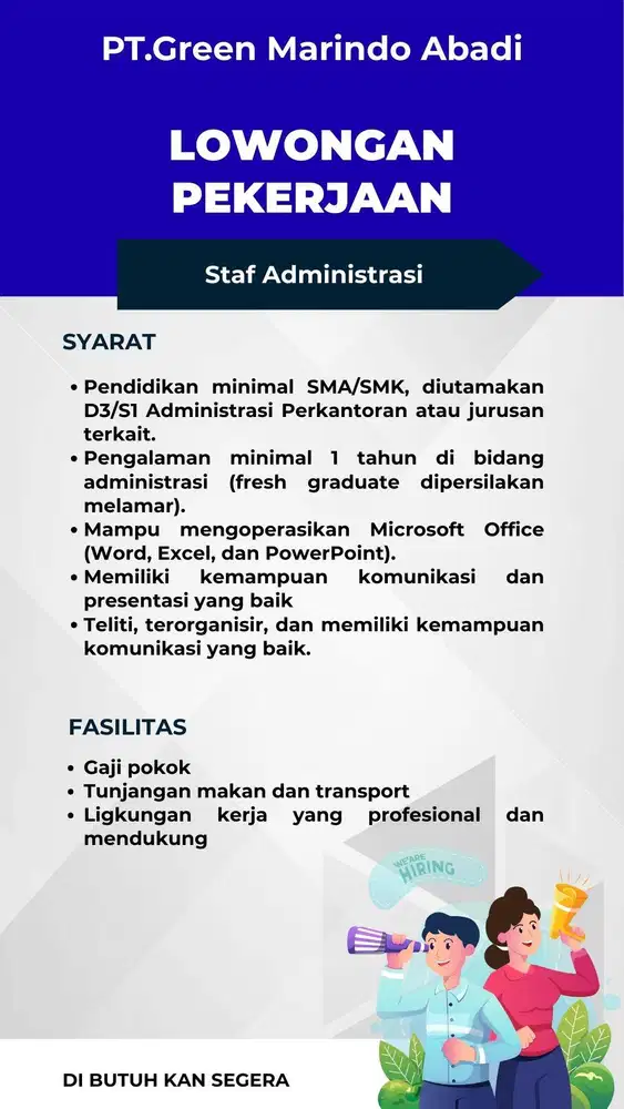 Staff Administrasi