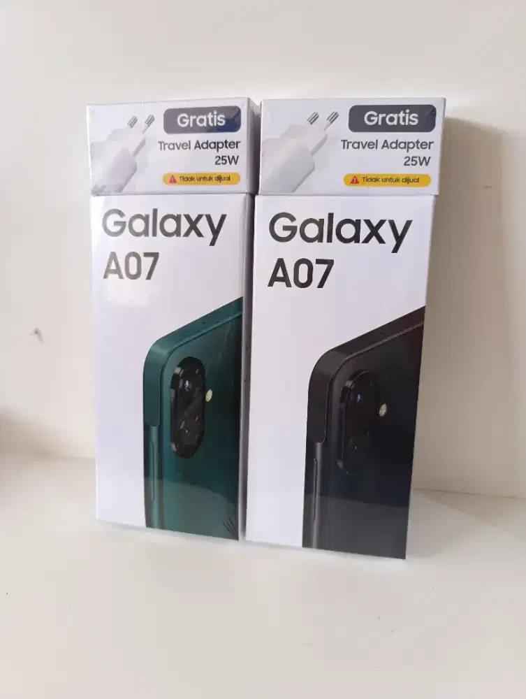 Samsung a07 4/64gb garansi resmi free adaptor