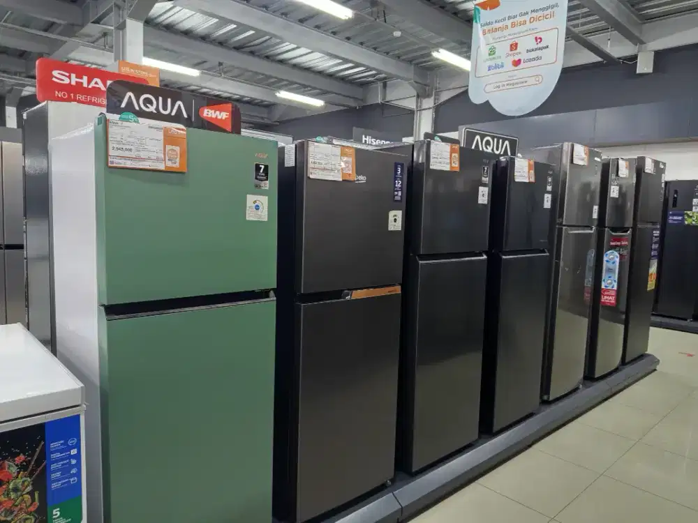 CICILAN KULKAS TANPA DP MURAH BAGUS BARU