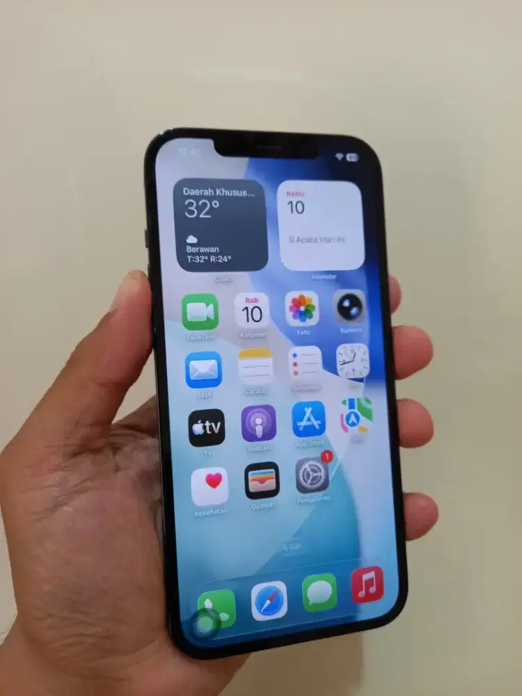 IPhone 12 Pro Max 256Gb Ex Inter Cukai Fullset ori semua normal mulus