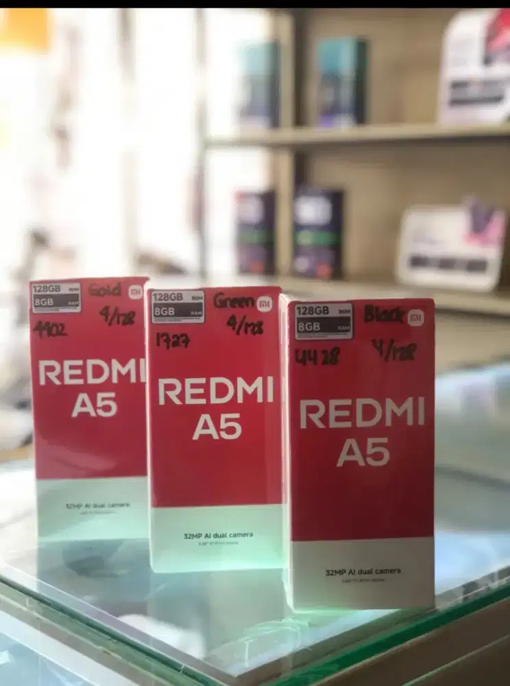 REDMI A5 RAM 4+4/128 PALINGMURAH BISA COD FREEE ONGKIR