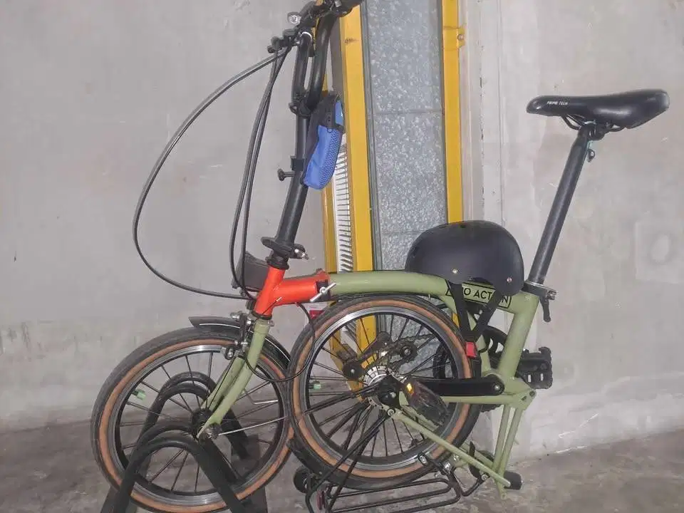 Sepeda lipat 3 Trifold Parrot 3s