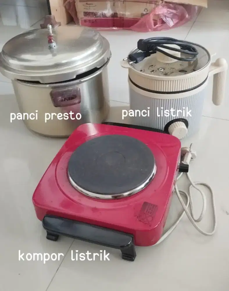 DIJUAL PANCI PRESTO, PANCI LISTRIK DAN KOMPOR LISTRIK MURAH OBRAL