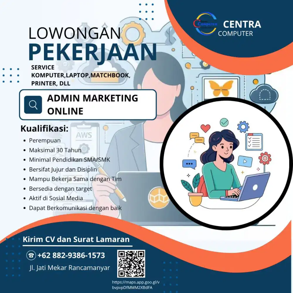 info lowongan kerja penempatan rancamanyar dan cileunyi