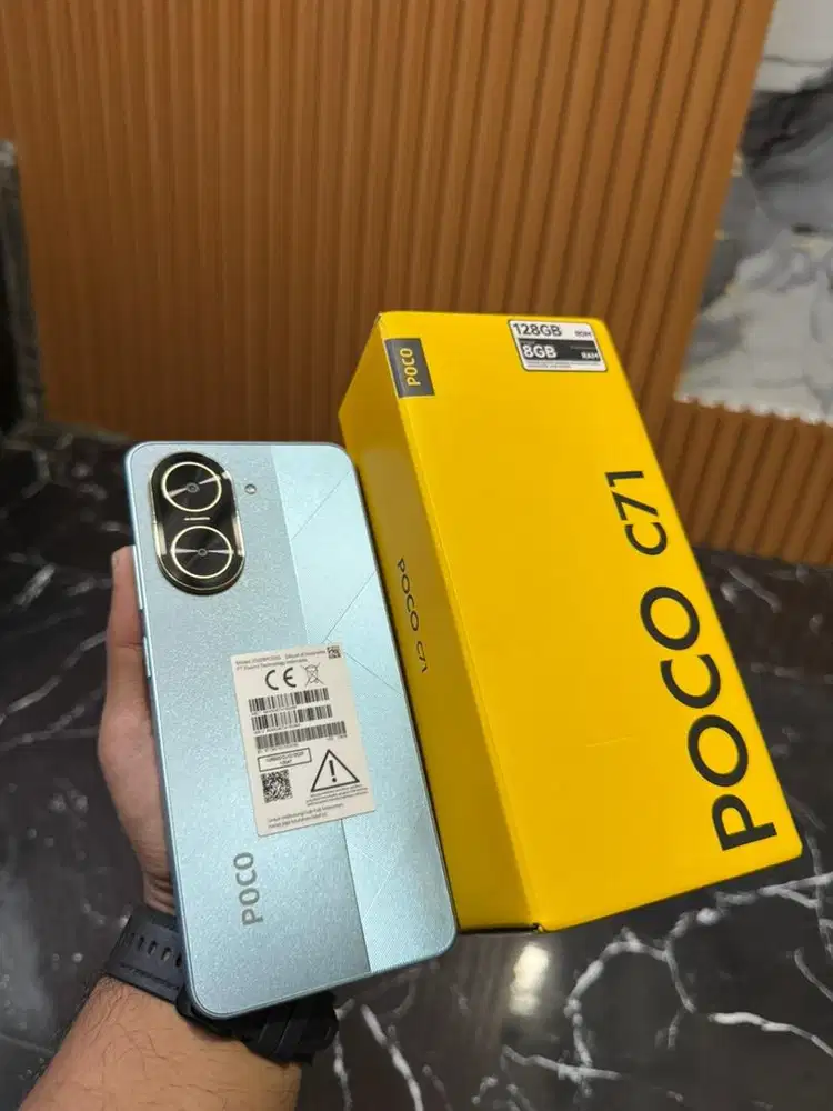 poco c71 4/128gb fullset like new