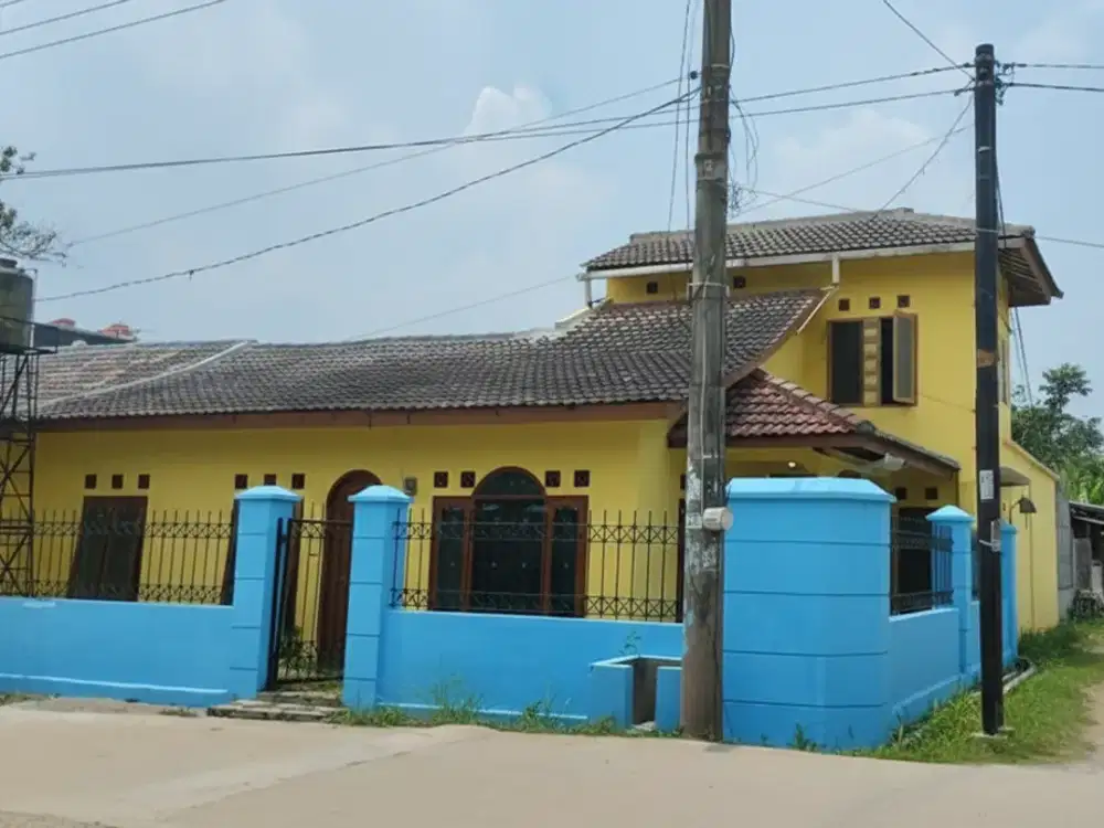Dijual Cepat Rumah 2 Lantai Rapi Bersih Tajurhalang Bogor Dekat Jalan Utama