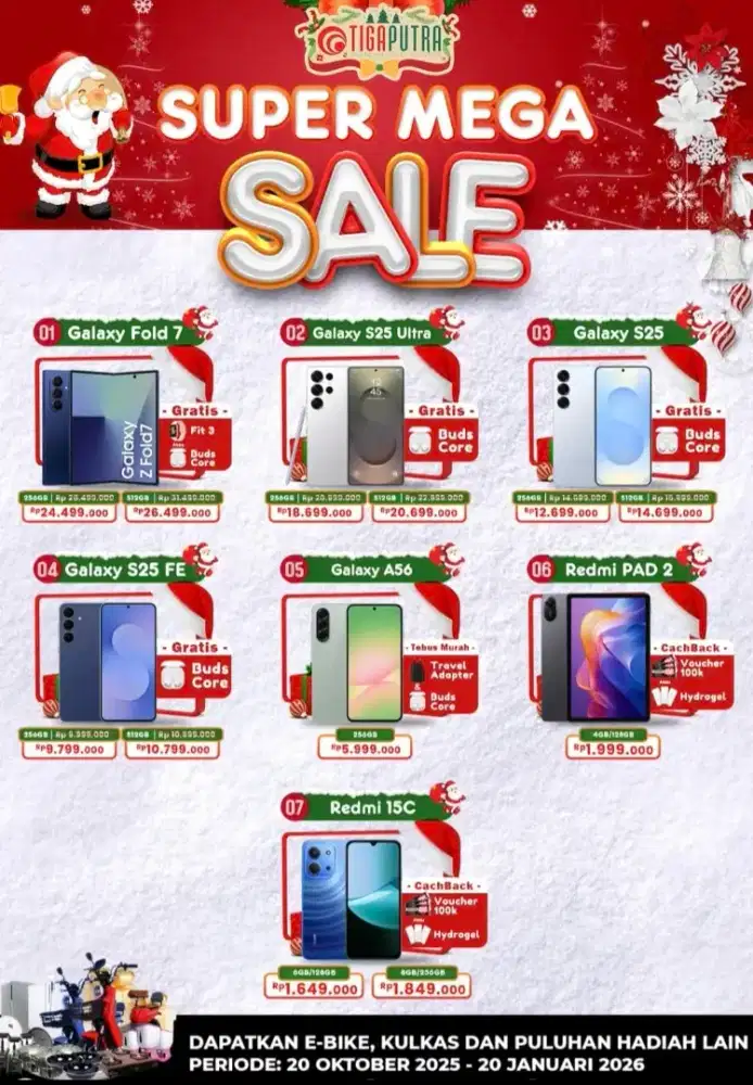 Promo menarik mulai 1jtan