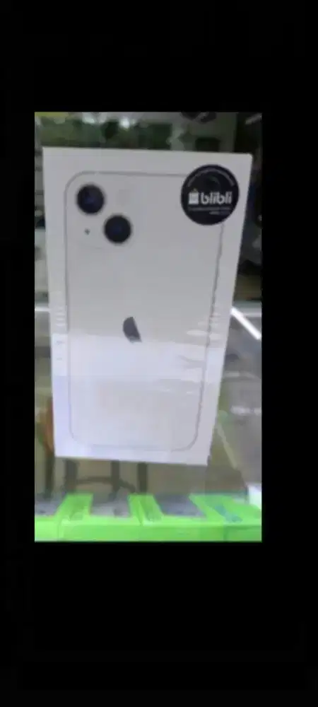 iPhone 13 128gb BNIB greenpeel starlight putih midnight garansi resmi