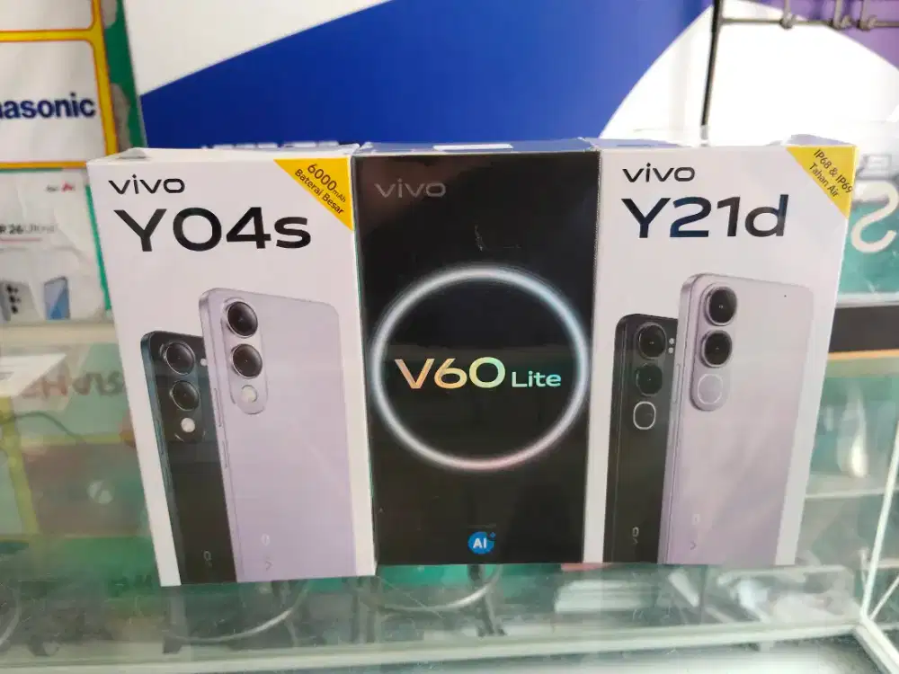 Vivo v60lite 4G 8+8/256gb garansi resmi ,segel ,promo termurah
