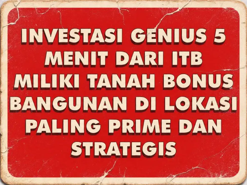 JUAL TANAH BONUS RUMAH LOKASI PRIME DI, SAYAP DAGO, DAGO, CISITU, DIPATIUKUR, CIHAMPELAS, TAMAN SARI, BANDUNG