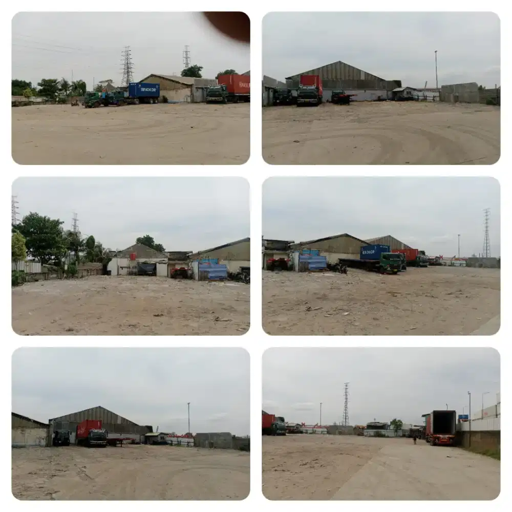 Sewa Lahan Parkir/Garasi Trailer di Cilincing