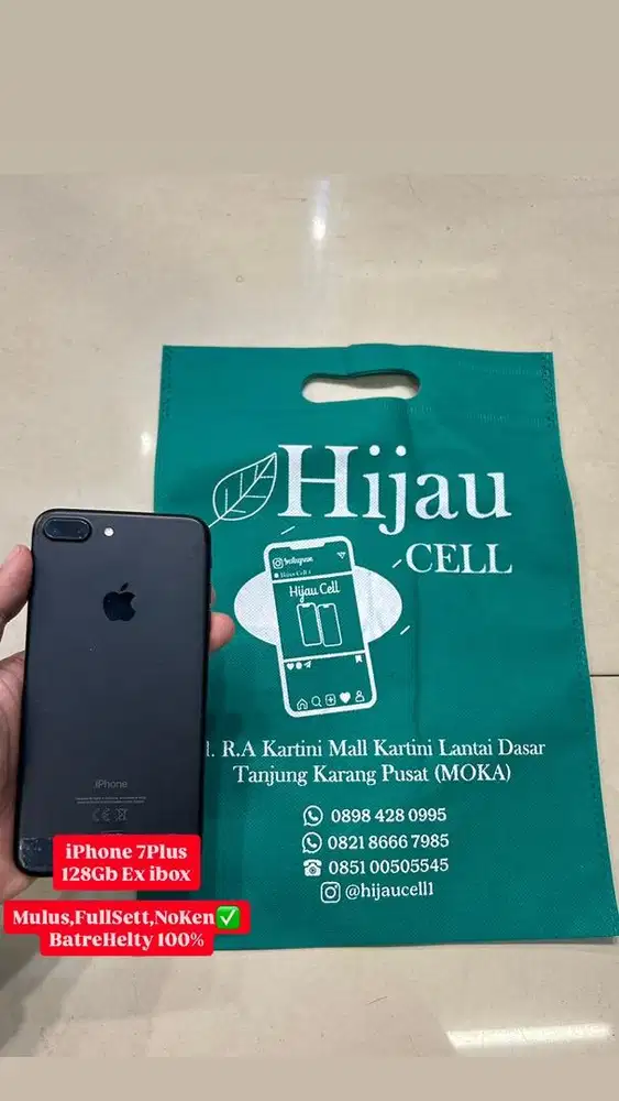 Iphone 7plus 128Gb Ex ibox