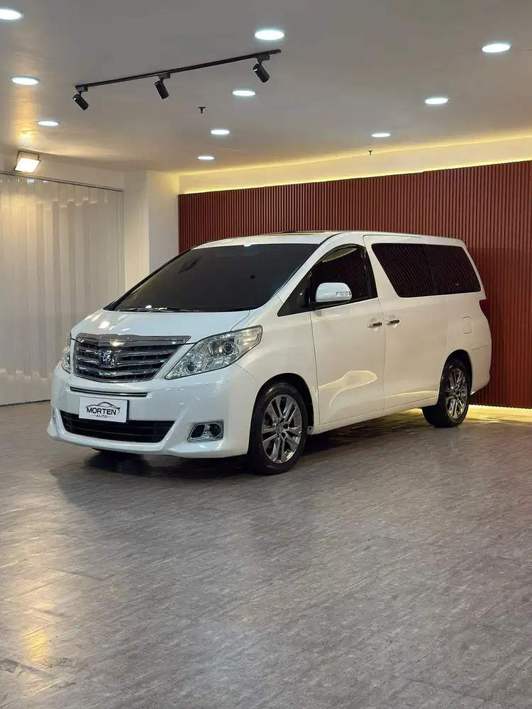 Toyota Alphard 2.4 G ATPM 2012 Odo 117 Ribu Record Bergaransi 1 Tahun