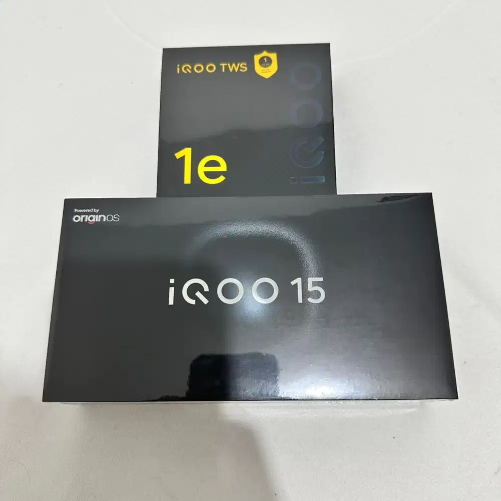 IQOO 15 12/256GB LEGENDS BNIB GARANSI 2 TAHUN
