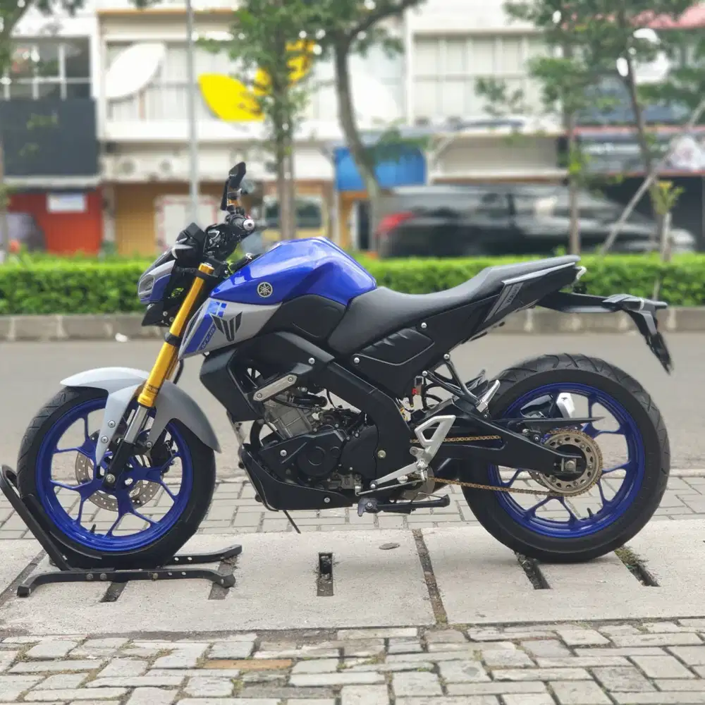YAMAHA MT15 BIRU 2021 KM RENDAH PAJAK PANJANG SIAP RIDING