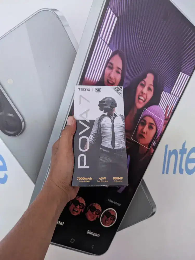 [ fast respon WA ] Tecno Pova 7 8+8/256 Garansi resmi 13bln